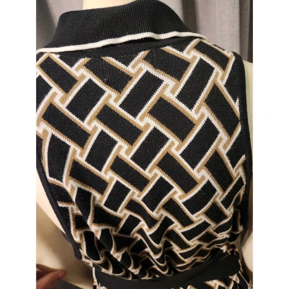 Diane von Furstenberg Women's Wrap Sleeveless Limited Edition Dress (Size XXL) - Picture 11 of 14